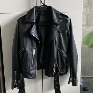 ALL SAINTS leather jacket
